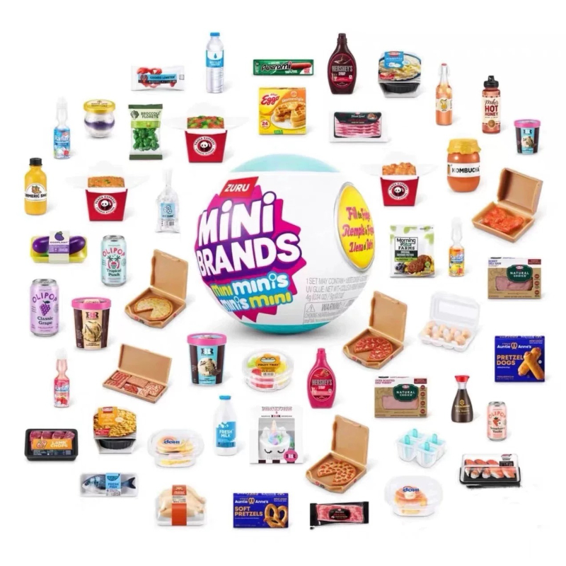 Kids Toys Brands - Mini Brands Fridge Mystery Ball Capsule