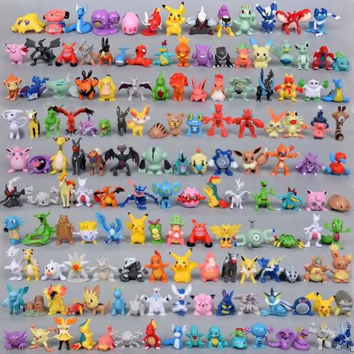 Kids Toys Doll - 24pcs Pokemon Action Figure Pikachu Anime