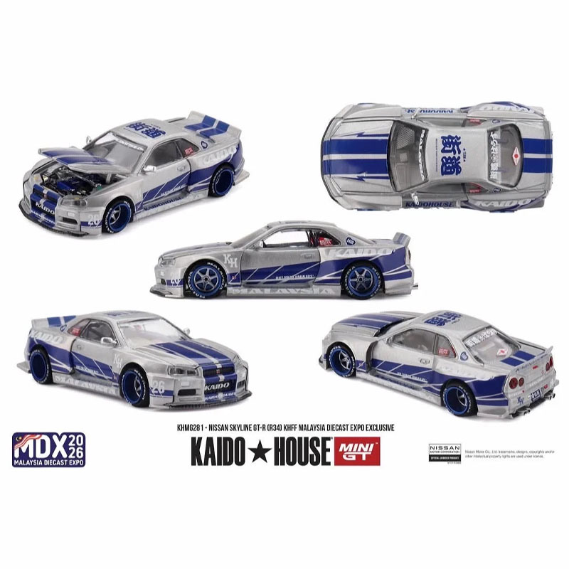 Kids Toys Malaysia - Mini Gt × Kaido House 1:64
