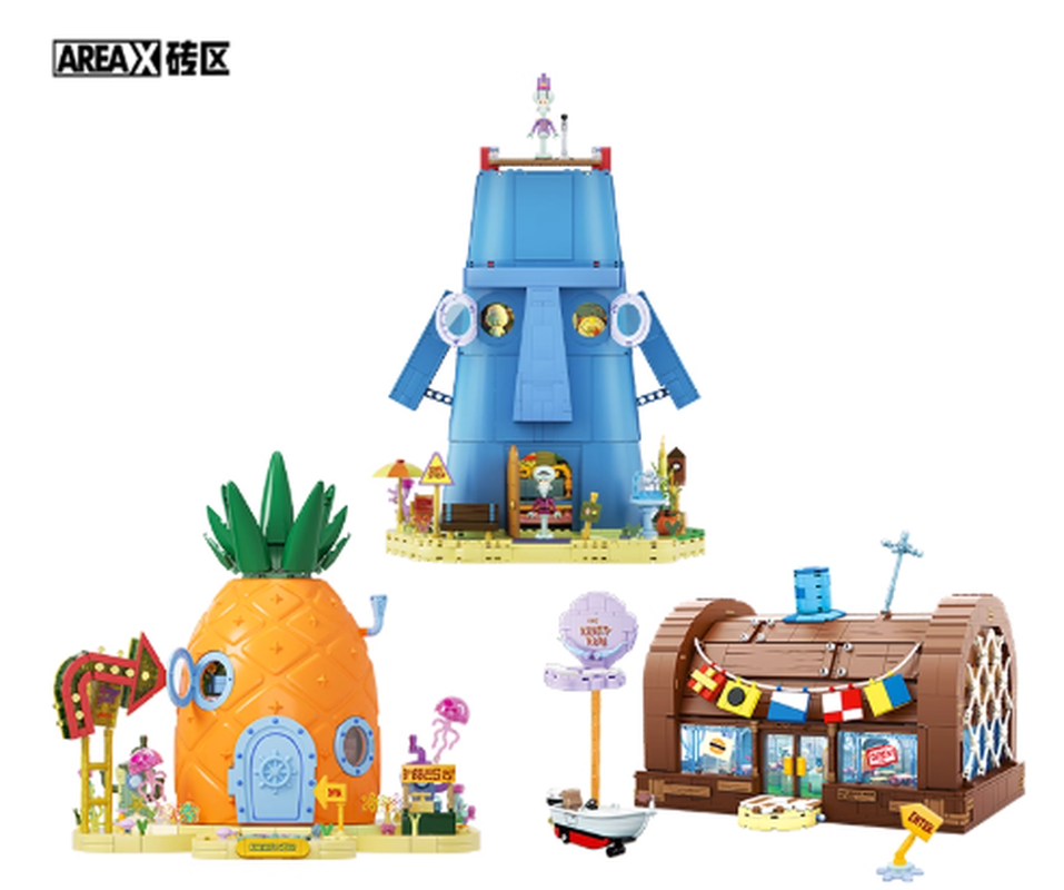 Areax Spongebob Bikini Bottom  - مراجعة Kids Toys China وسعره