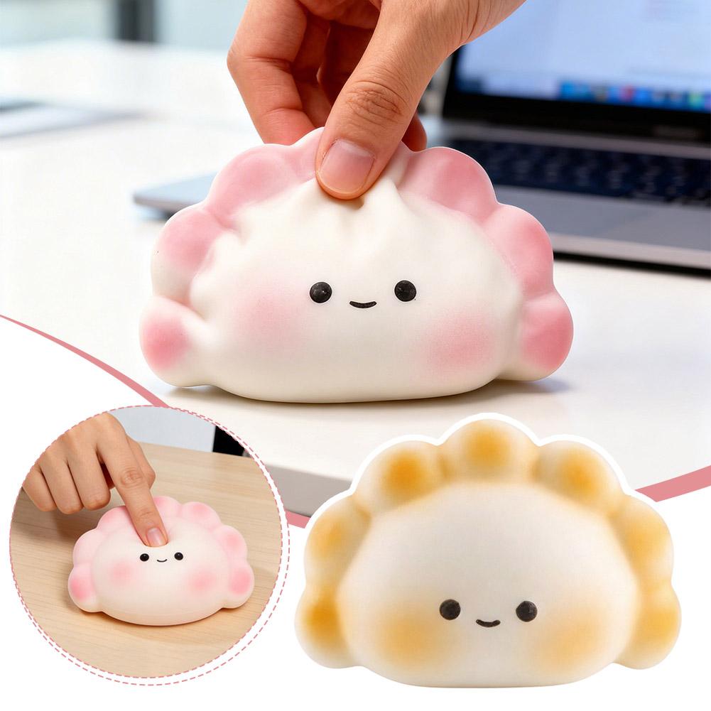 Cute Dumpling Squishies Slow R - مراجعة Kids Toys Dumplings وسعره