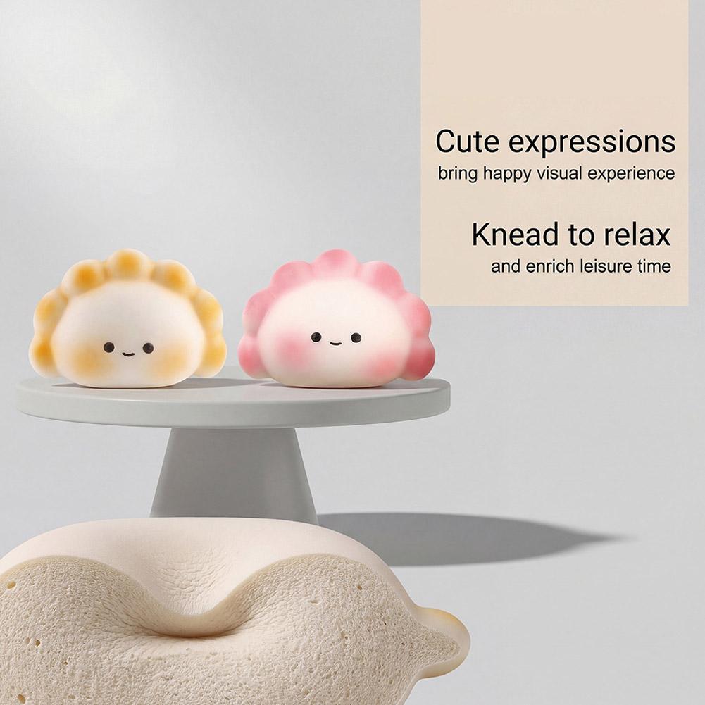 Cute Dumpling Squishies Slow R - مراجعة Kids Toys Dumplings وسعره