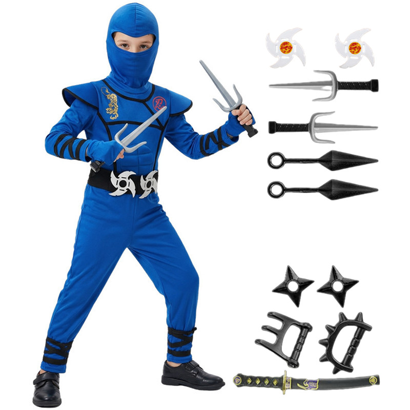 Black and Blue Ninja Costume f - مراجعة Kids Toys Boys وسعره