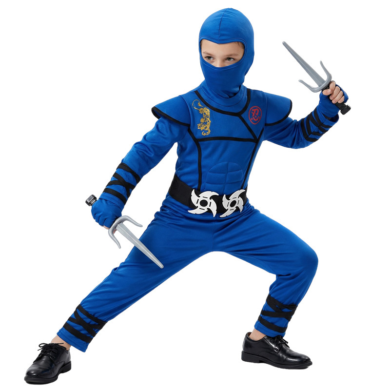 Black and Blue Ninja Costume f - مراجعة Kids Toys Boys وسعره