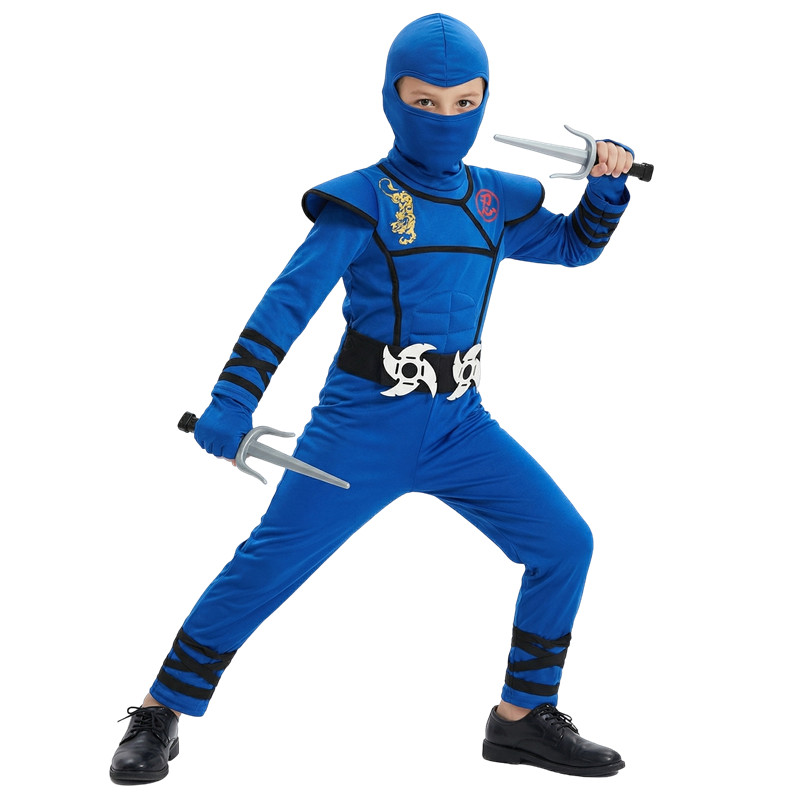 Black and Blue Ninja Costume f - مراجعة Kids Toys Boys وسعره