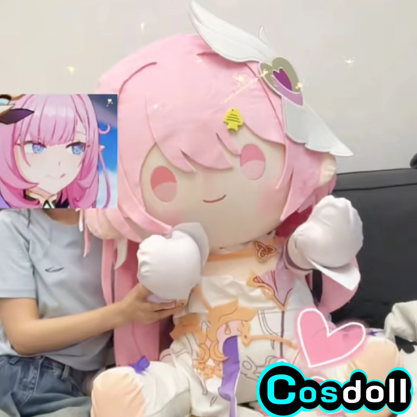 80cm Honkai Impact 3 Elysia St - مراجعة Kids Toys Doll وسعره
