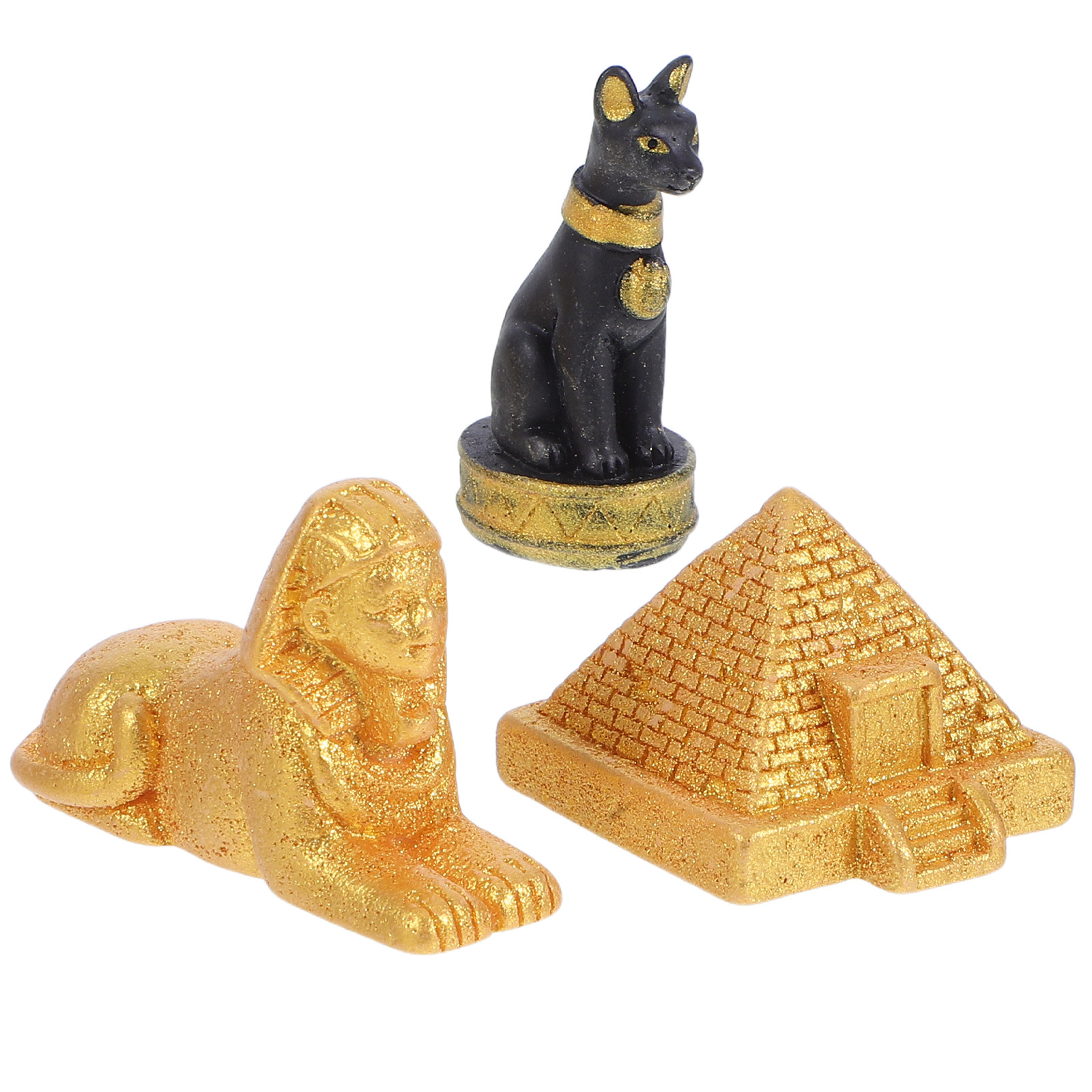 3 Pcs Ancient Pyramid Building - مراجعة Kids Toys Egypt وسعره