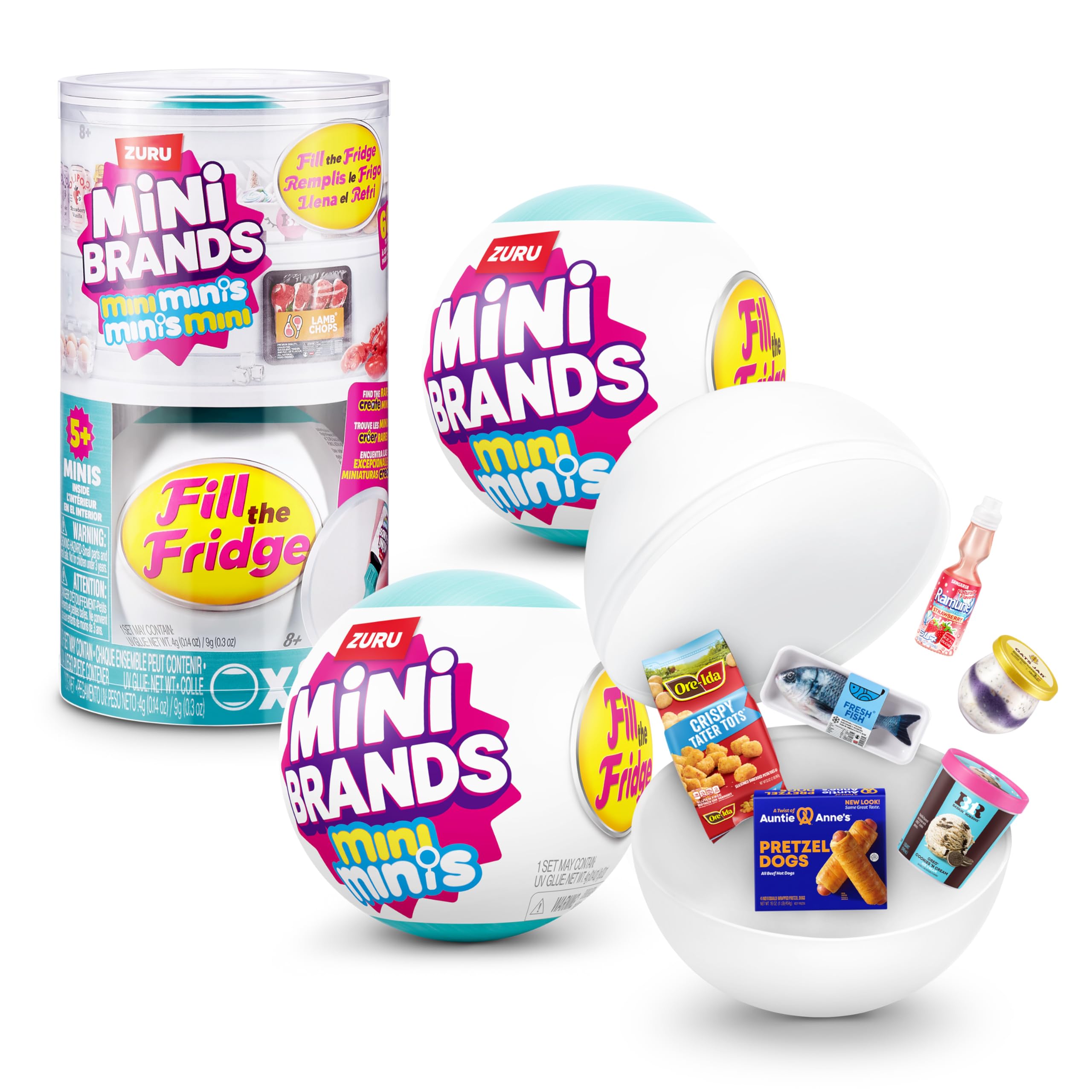 Mini Brands Fridge Mystery Bal - مراجعة Kids Toys Brands وسعره