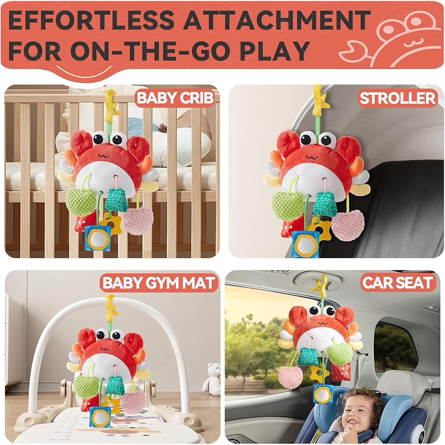 Baby Car Seat Toy, Baby Toys 0 - مراجعة Kids Toys New Born وسعره