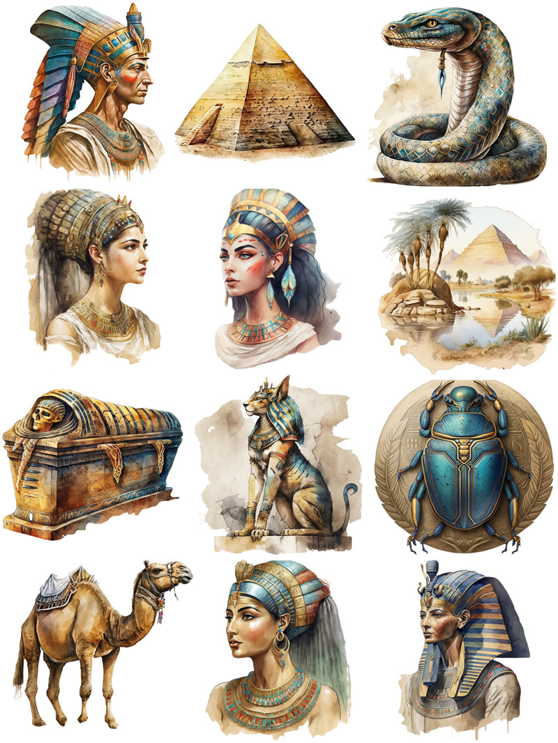 Ancient Egypt Stickers Crafts  - مراجعة Kids Toys Egypt وسعره
