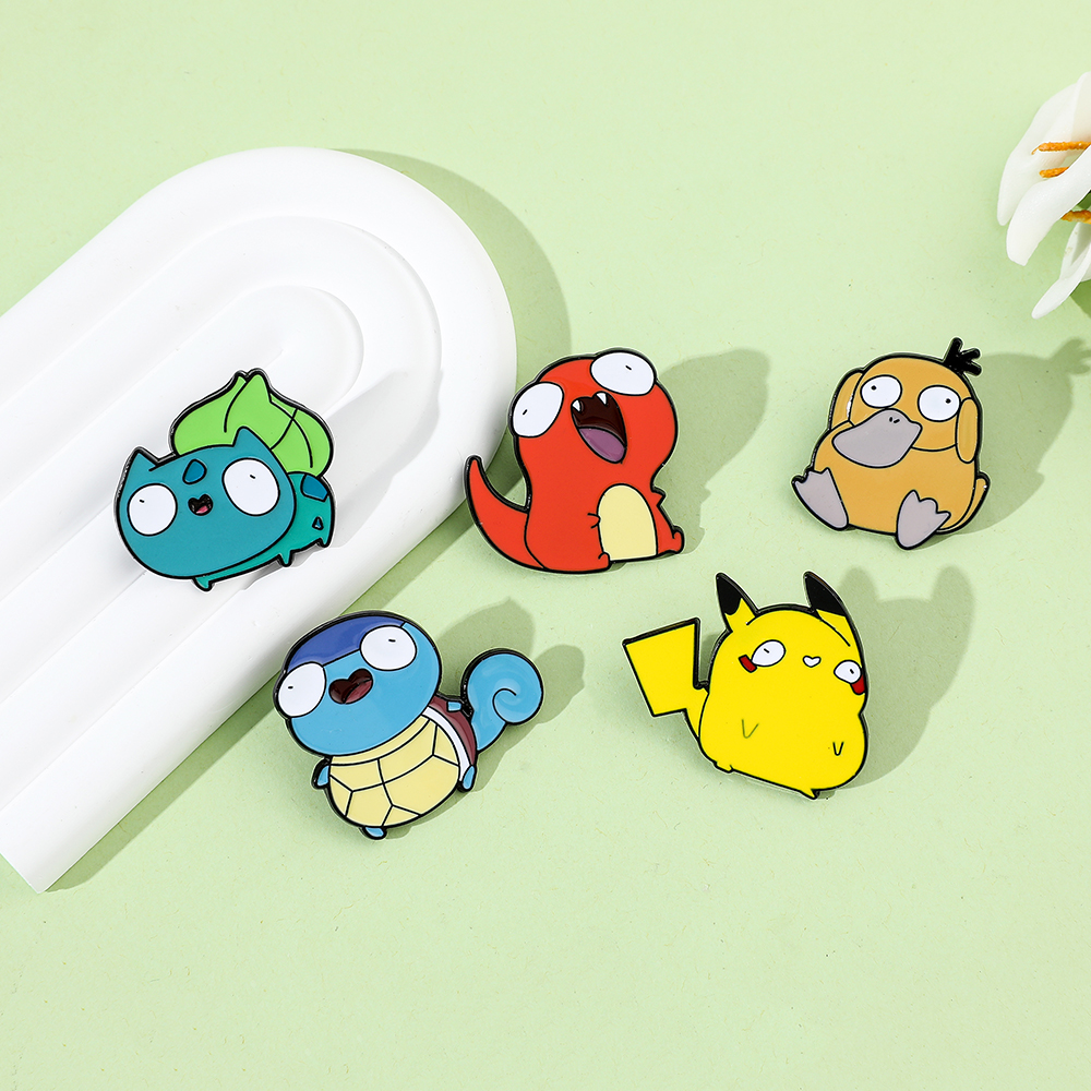 Anime Pokemon Enamel Pin Brooc - مراجعة Kids Toys China وسعره