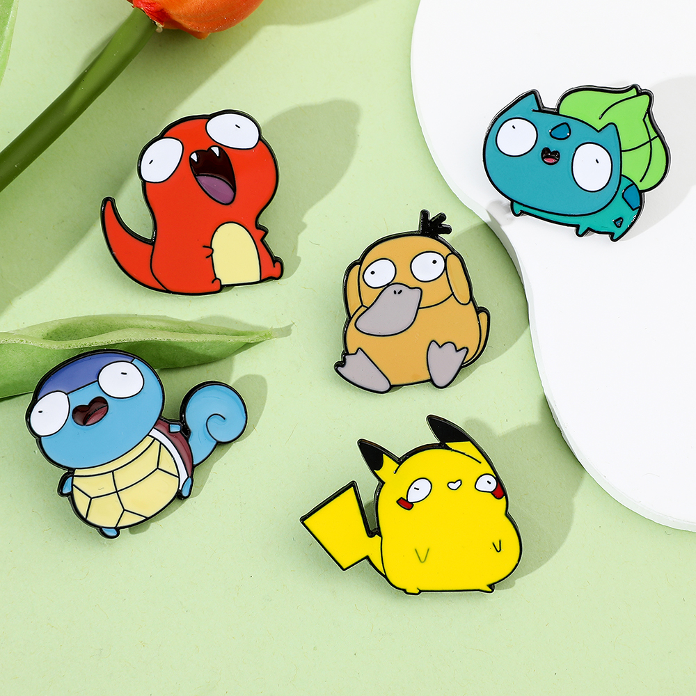 Anime Pokemon Enamel Pin Brooc - مراجعة Kids Toys China وسعره