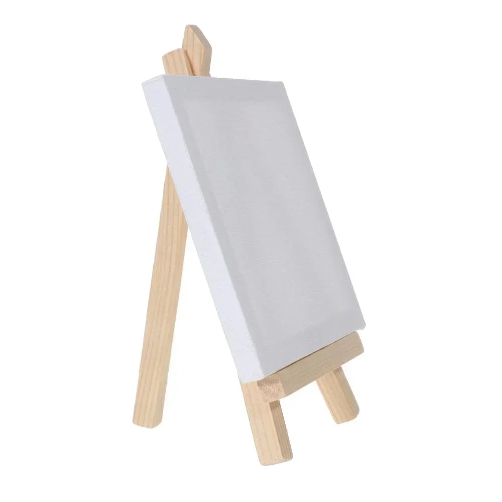 10/12pcs Mini Canvas and Easel - مراجعة Kids Art Easel وسعره