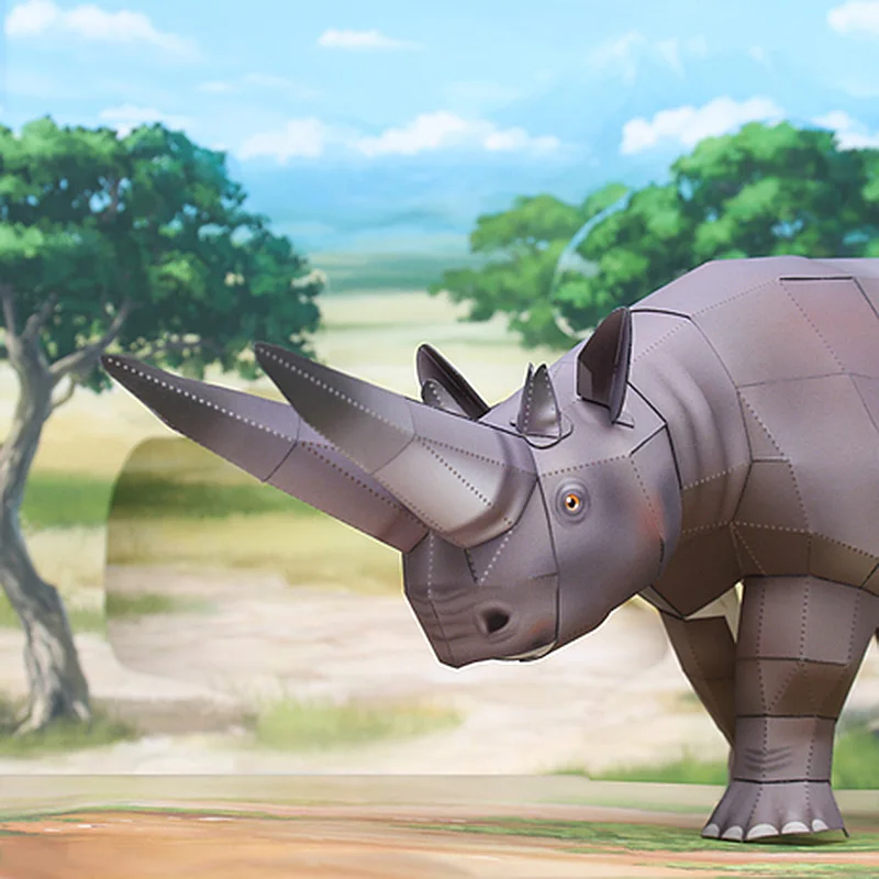 Egypt Arsinoitherium Origami A - مراجعة Kids Toys Egypt وسعره