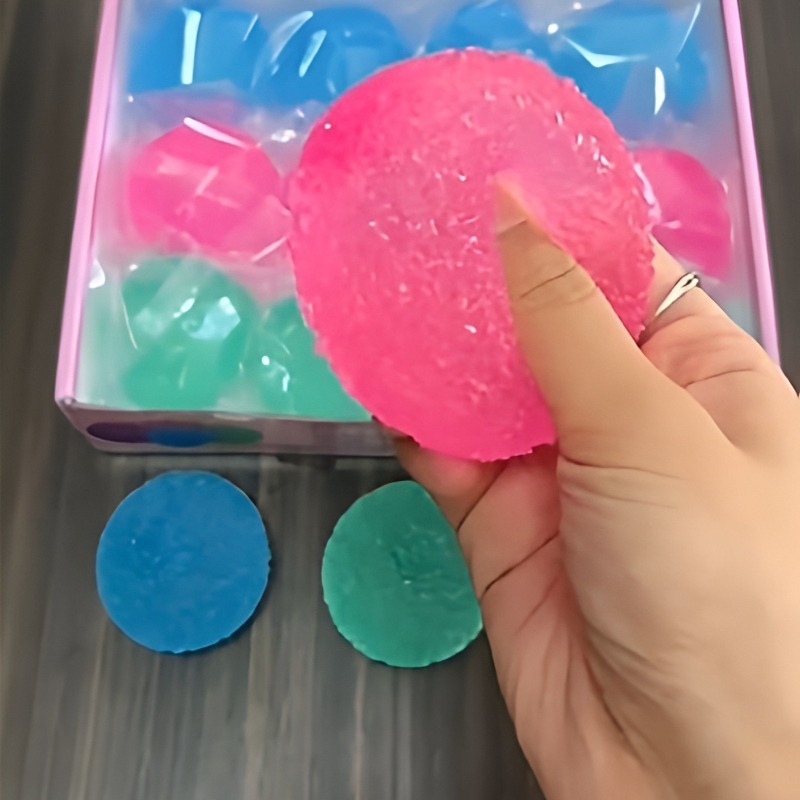 Ice Ball Maltose Squishy Toys  - مراجعة Kids Toys Dumplings وسعره