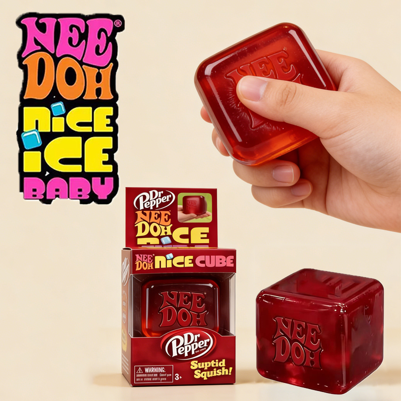 Dr Pepper x NeeDoh Nice Cube S - مراجعة Kids Toys China وسعره