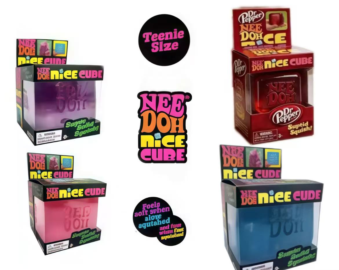 Dr Pepper x NeeDoh Nice Cube S - مراجعة Kids Toys China وسعره