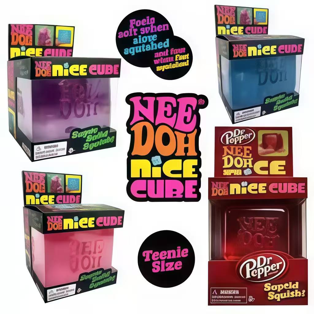 Dr Pepper x NeeDoh Nice Cube S - مراجعة Kids Toys China وسعره