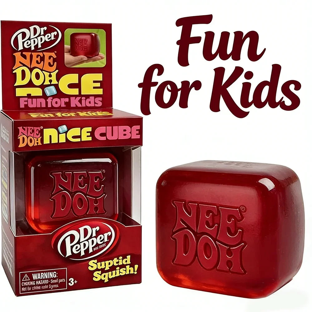 Dr Pepper x NeeDoh Nice Cube S - مراجعة Kids Toys China وسعره