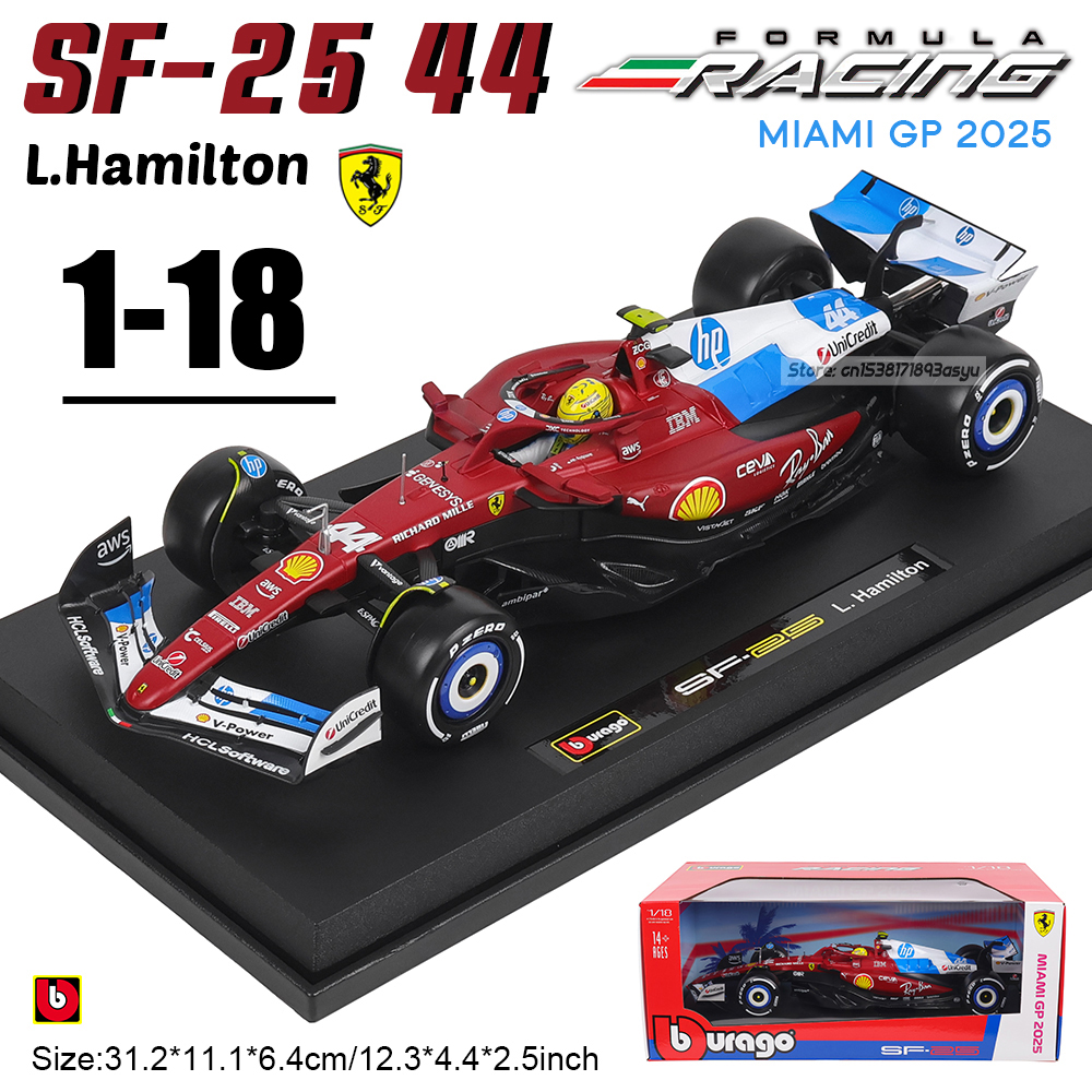 Bburago 1:18 2025 Miami Painti - مراجعة Kids Toys John Lewis وسعره