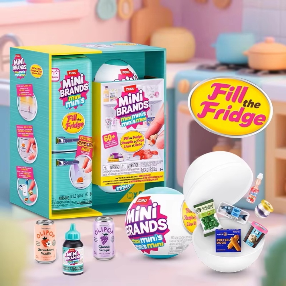 ZURU Mini Brands Refrigerator  - مراجعة Kids Toys Brands وسعره