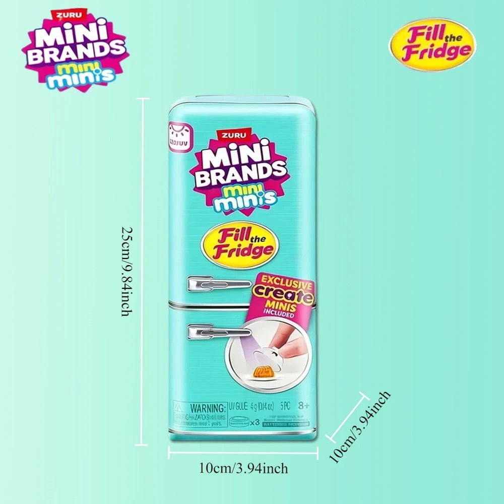 ZURU Mini Brands Refrigerator  - مراجعة Kids Toys Brands وسعره