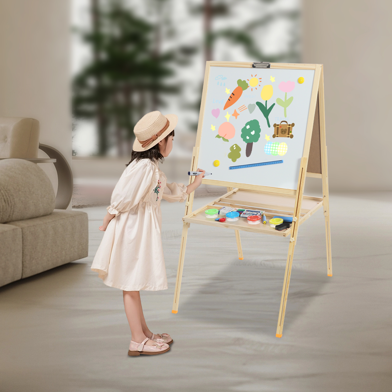 (Clearance Sale!) Art Easel Ad - مراجعة Kids Art Easel وسعره