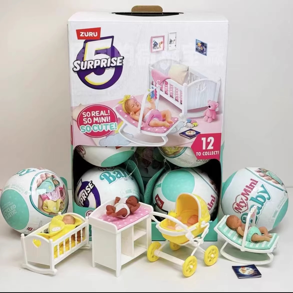 Zuru 5 Suprise My Mini Baby Se - مراجعة Kids Toys Brands وسعره