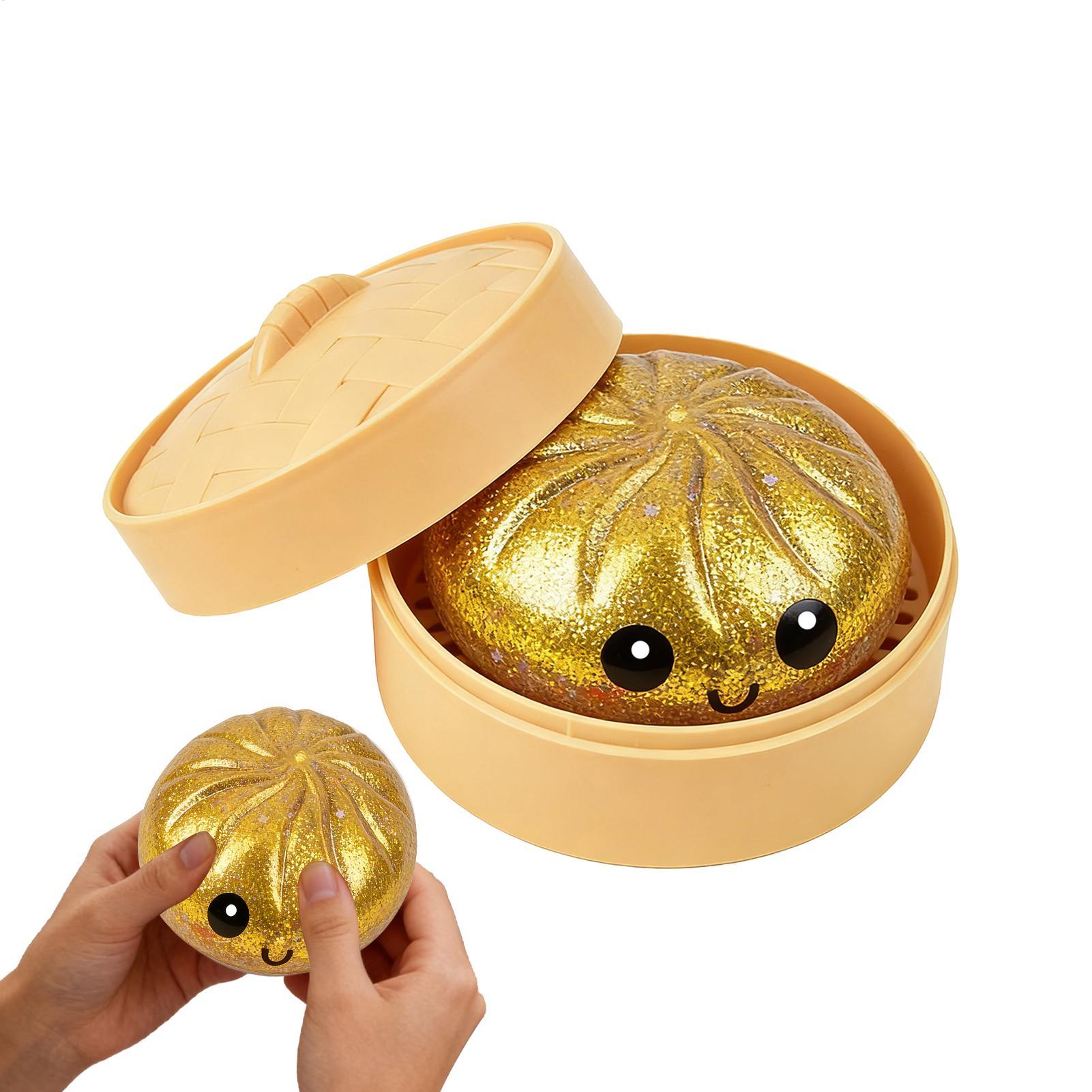 Dumpling Fidget Toy Glitter Du - مراجعة Kids Toys Dumplings وسعره