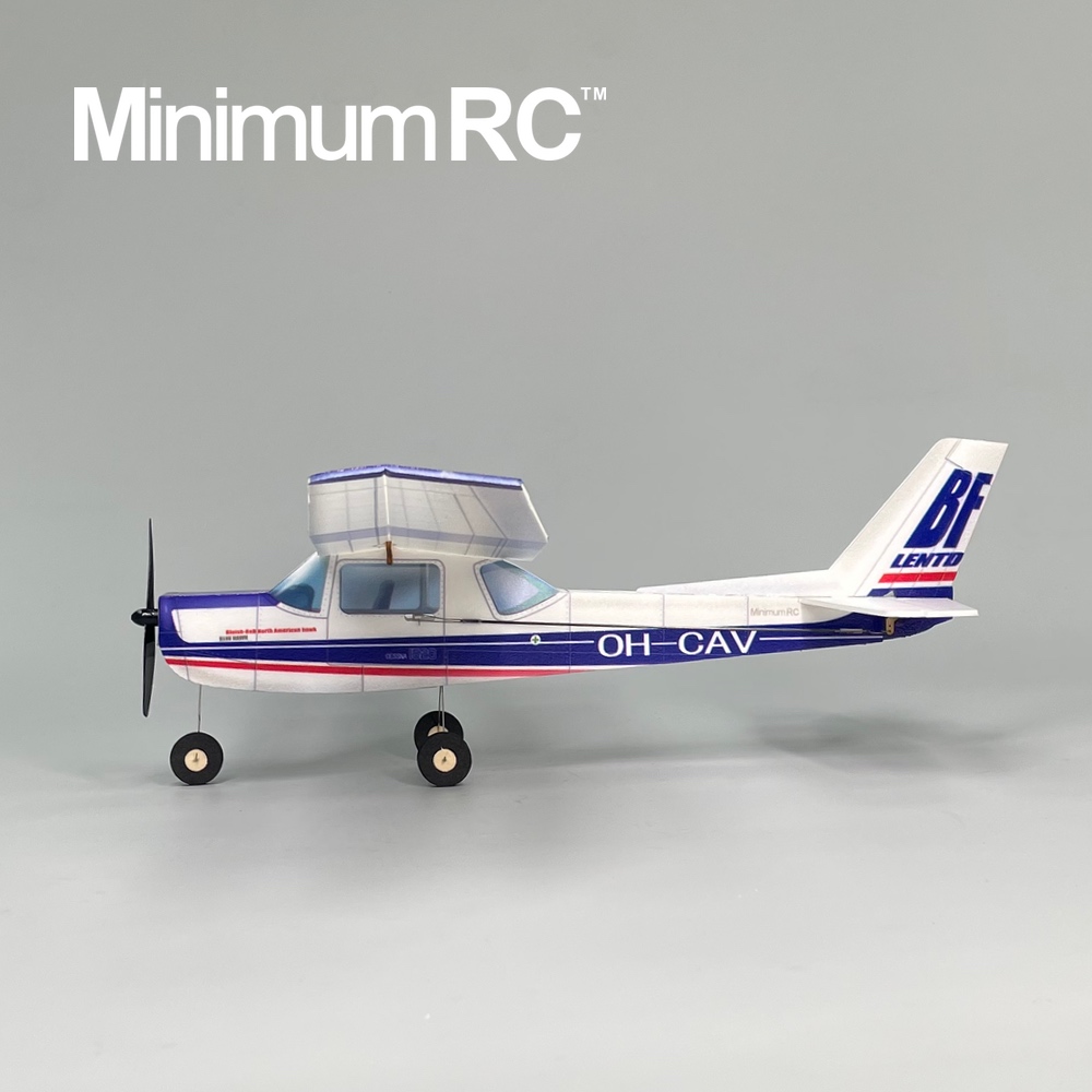 MinimumRC Plane Kit Blue Cessn - مراجعة Kids' Toys Channel وسعره