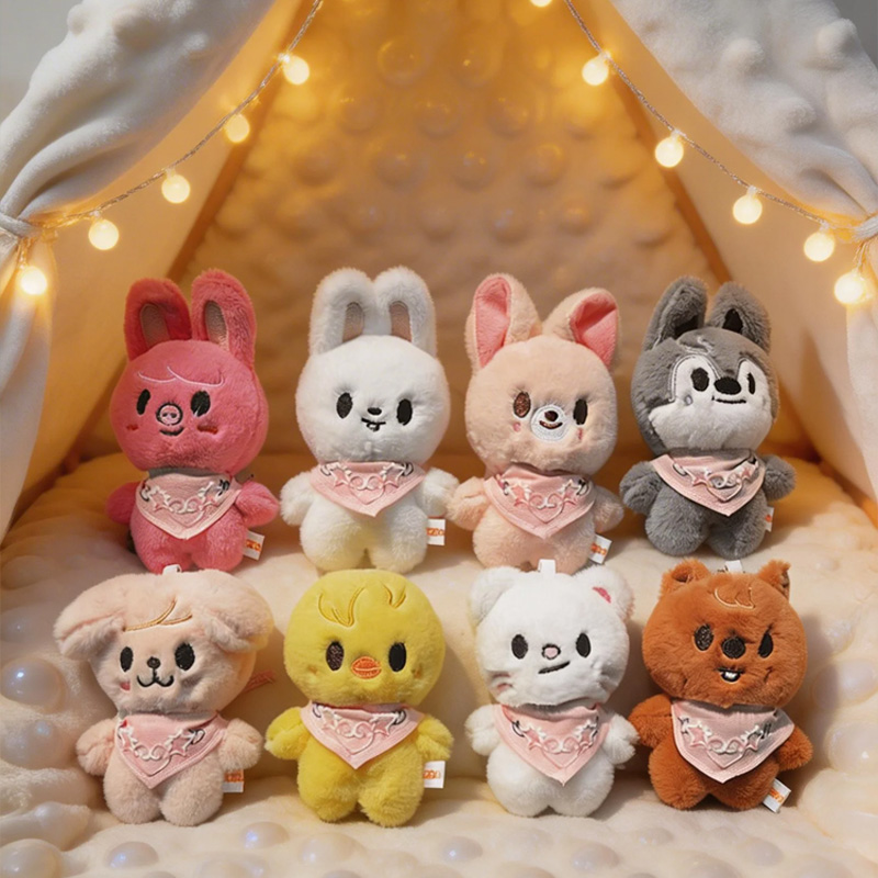Stray Kids skzoo drool towel d - مراجعة Kids Toys Doll وسعره