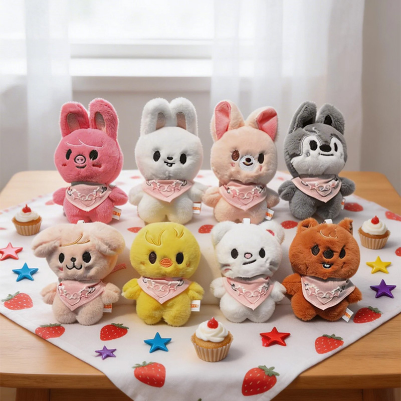 Stray Kids skzoo drool towel d - مراجعة Kids Toys Doll وسعره