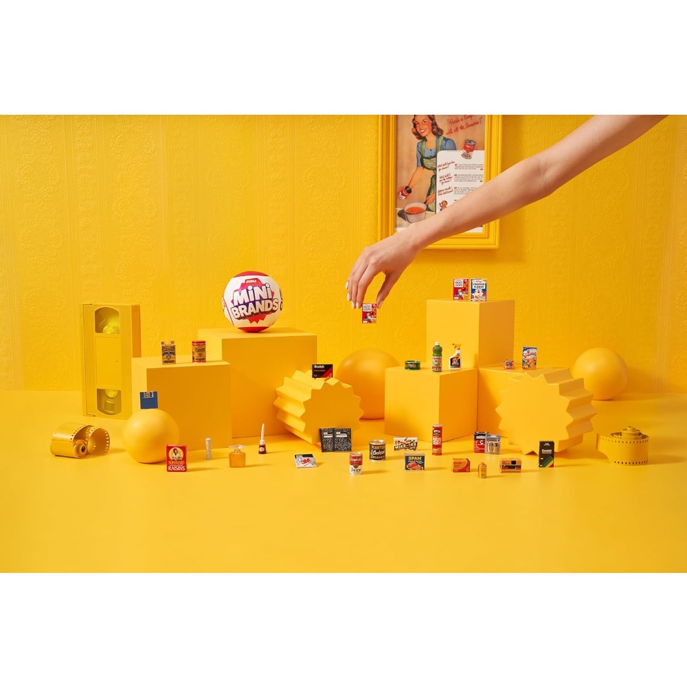 Zuru Mini Brands Retro ball Bl - مراجعة Kids Toys Brands وسعره