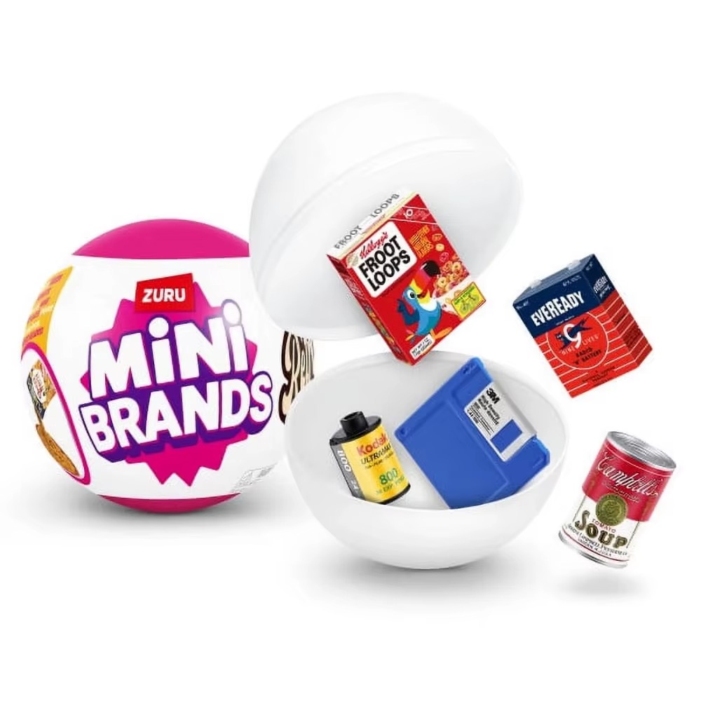 Zuru Mini Brands Retro ball Bl - مراجعة Kids Toys Brands وسعره