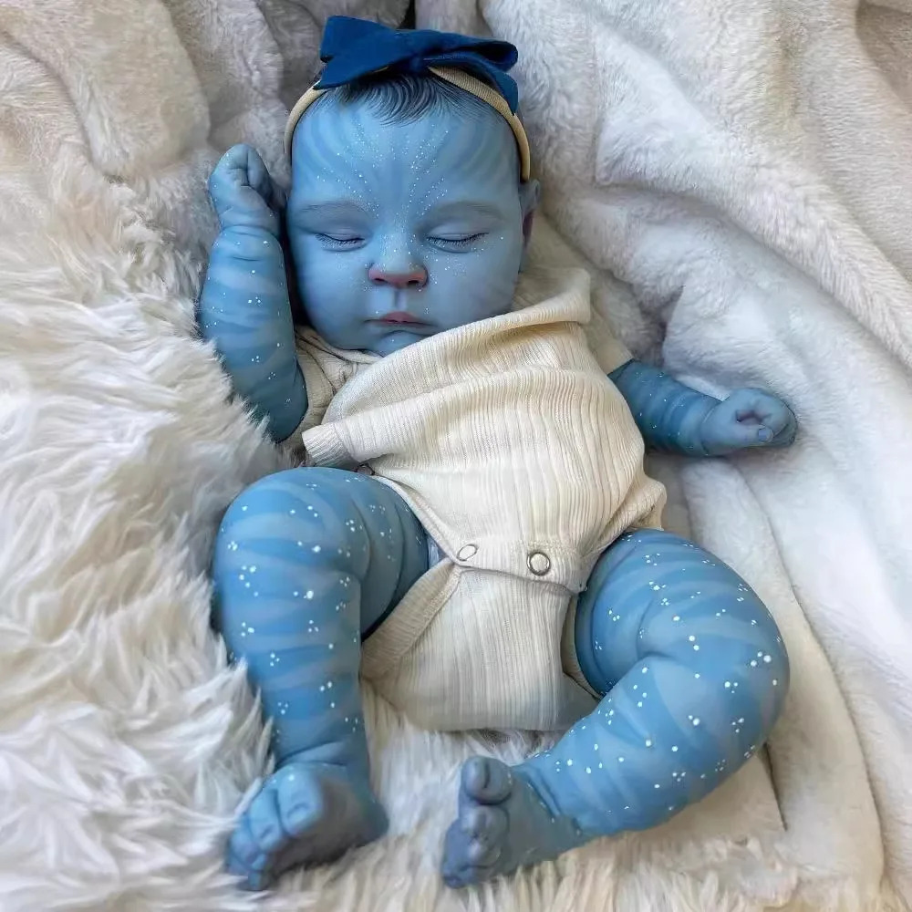 19inch Reborn baby doll peache - مراجعة Kids Toys New Born وسعره