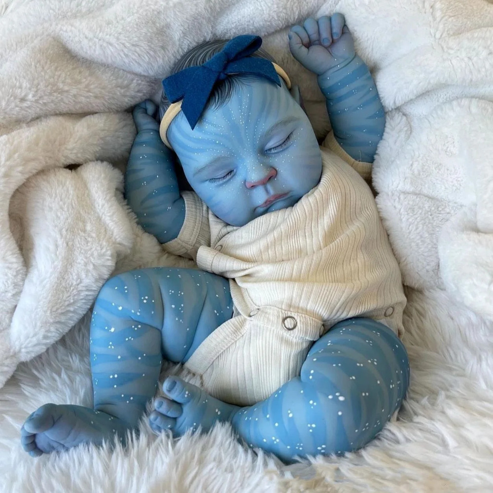 19inch Reborn baby doll peache - مراجعة Kids Toys New Born وسعره