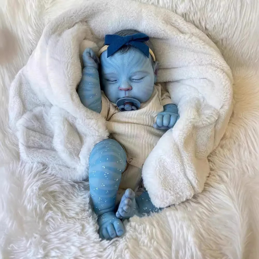 19inch Reborn baby doll peache - مراجعة Kids Toys New Born وسعره