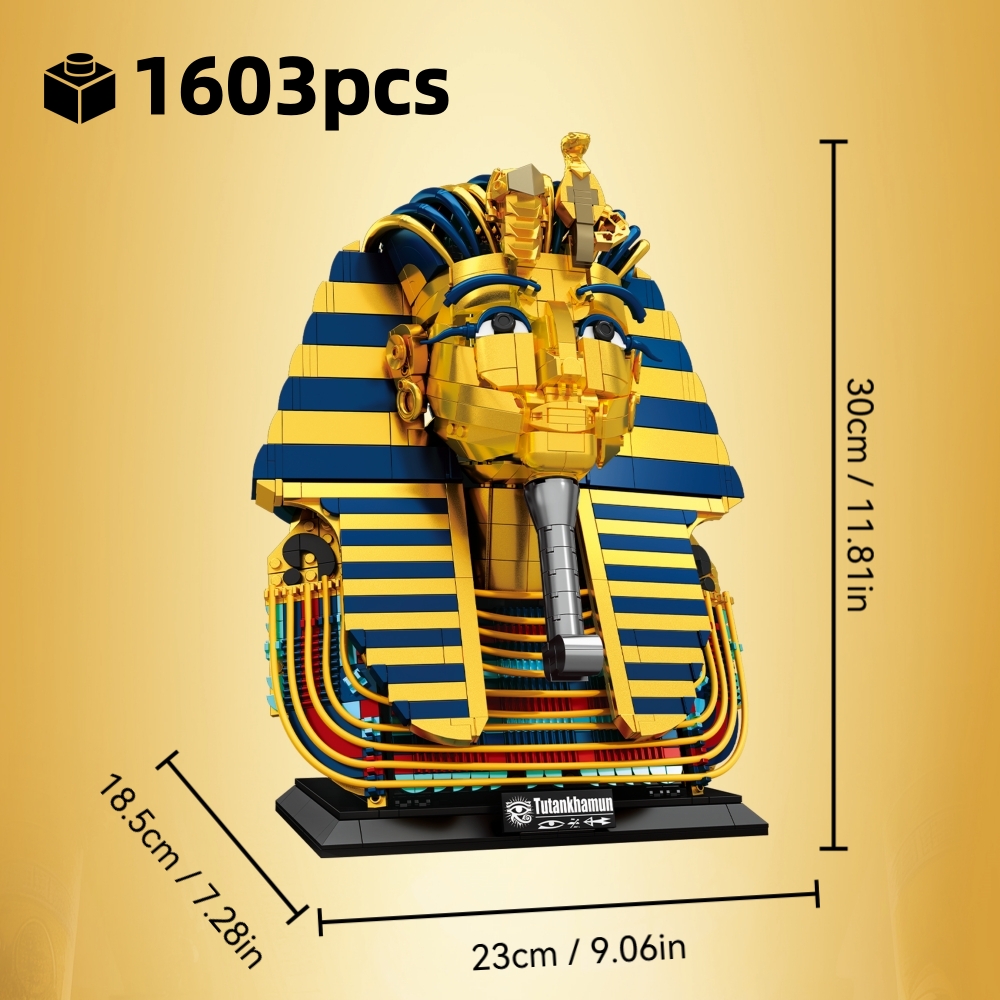 1603pcs Technical Pharaoh Gold - مراجعة Kids Toys Egypt وسعره