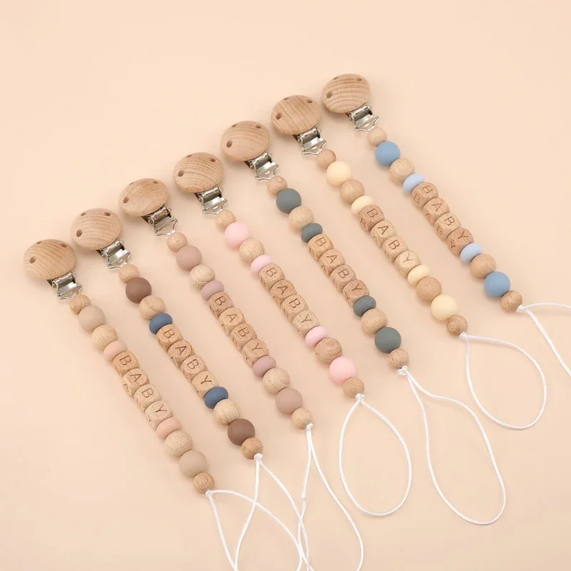 Baby Pacifier Clips Personaliz - مراجعة Kids Toys New Born وسعره