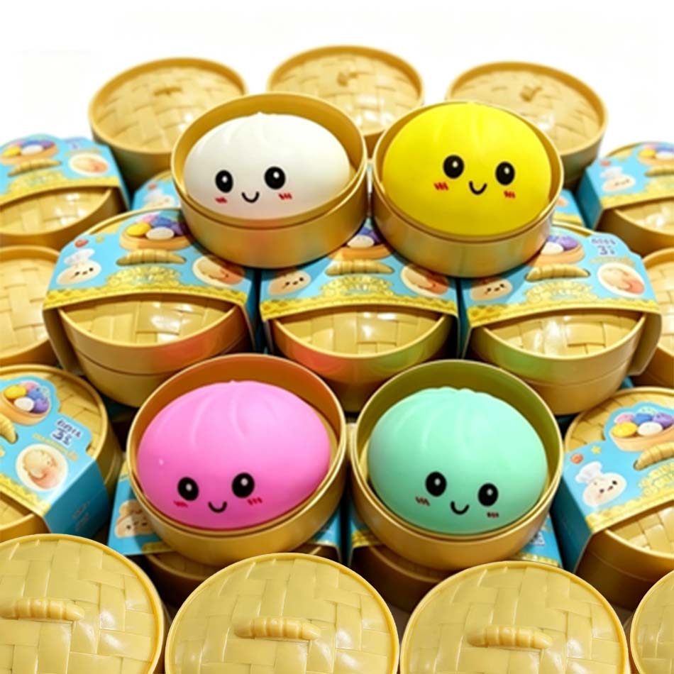1-4pcs Simulation Dumpling Squ - مراجعة Kids Toys Dumplings وسعره