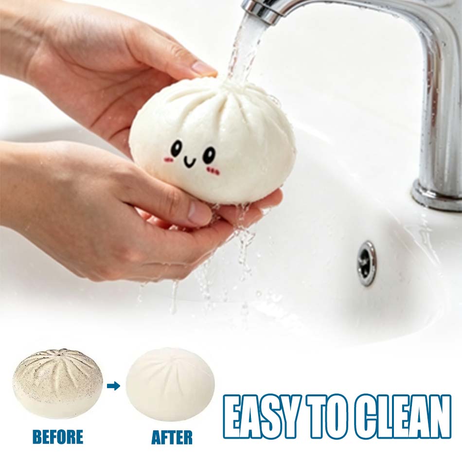 1-4pcs Simulation Dumpling Squ - مراجعة Kids Toys Dumplings وسعره