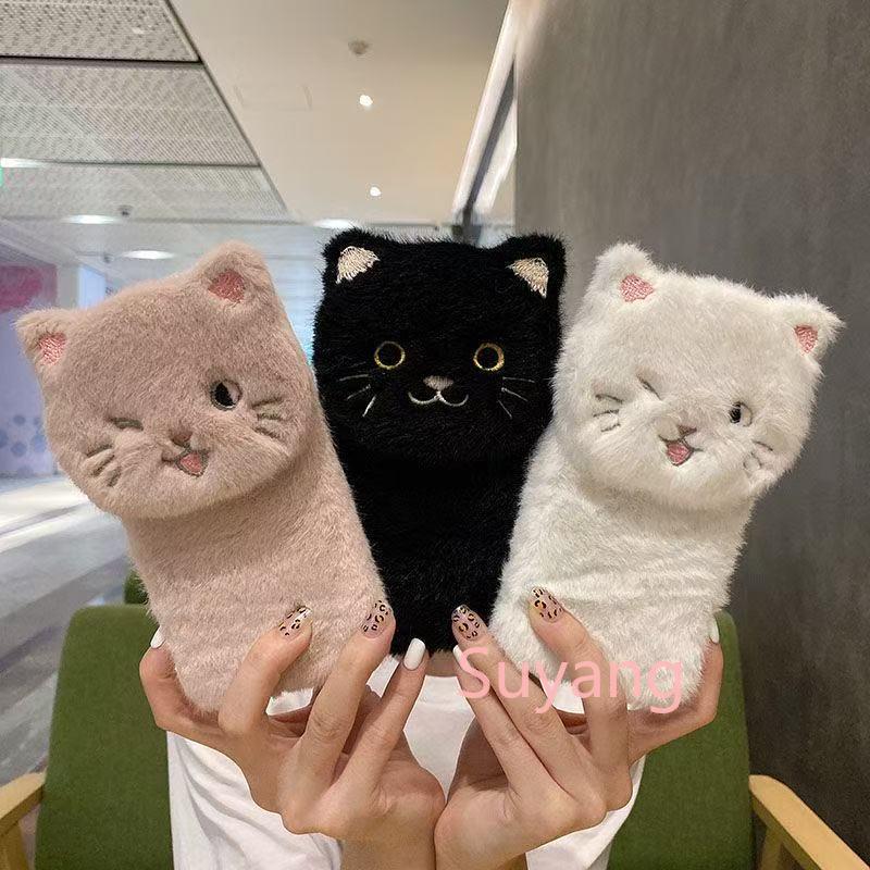 3D Cat Doll Fluffy Fur Phone H - مراجعة Xiaomi Kids Toys وسعره