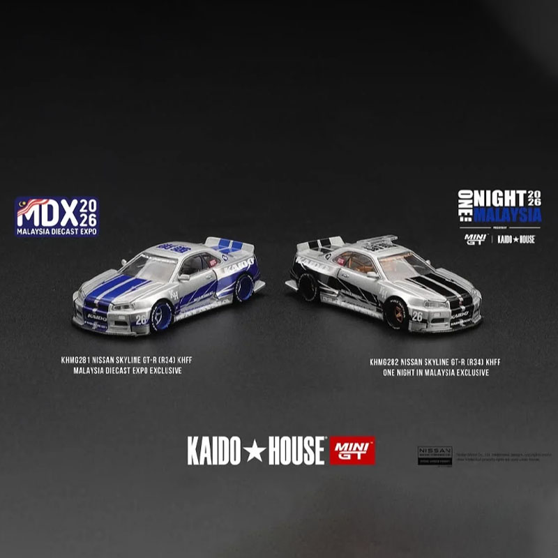 Mini Gt × Kaido House 1:64 Nis - مراجعة Kids Toys Malaysia وسعره
