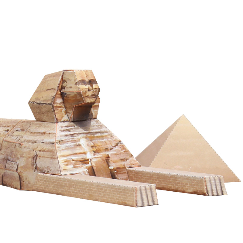 Egypt Sphinx Pyramid Folding M - مراجعة Kids Toys Egypt وسعره