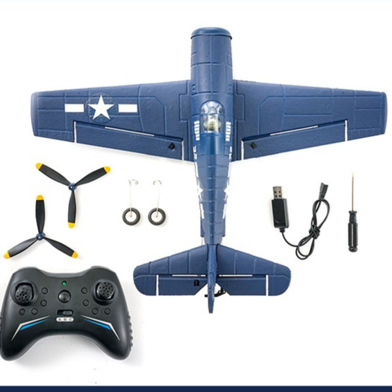 Fx9503 Rc Airplane F6f Hellcat - مراجعة Kids' Toys Channel وسعره