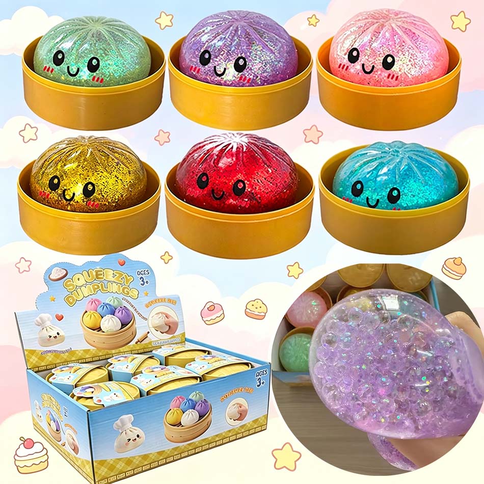 6 styles Realistic Giant Dumpl - مراجعة Kids Toys Dumplings وسعره
