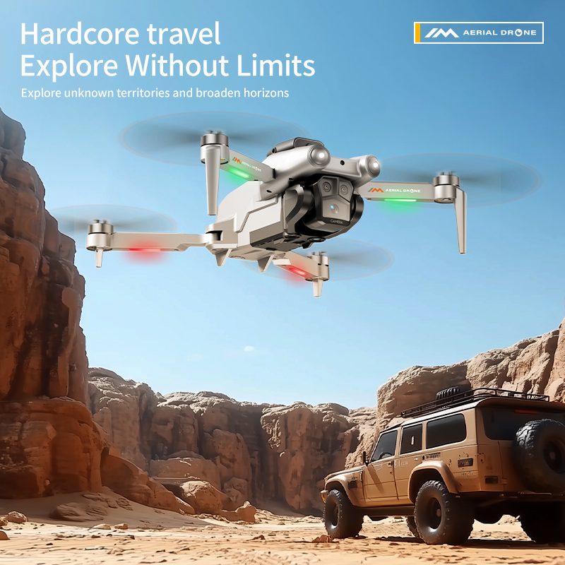 M6 Drone 8K Triple HD Lens 4.5 - مراجعة Kids Toys Quad وسعره