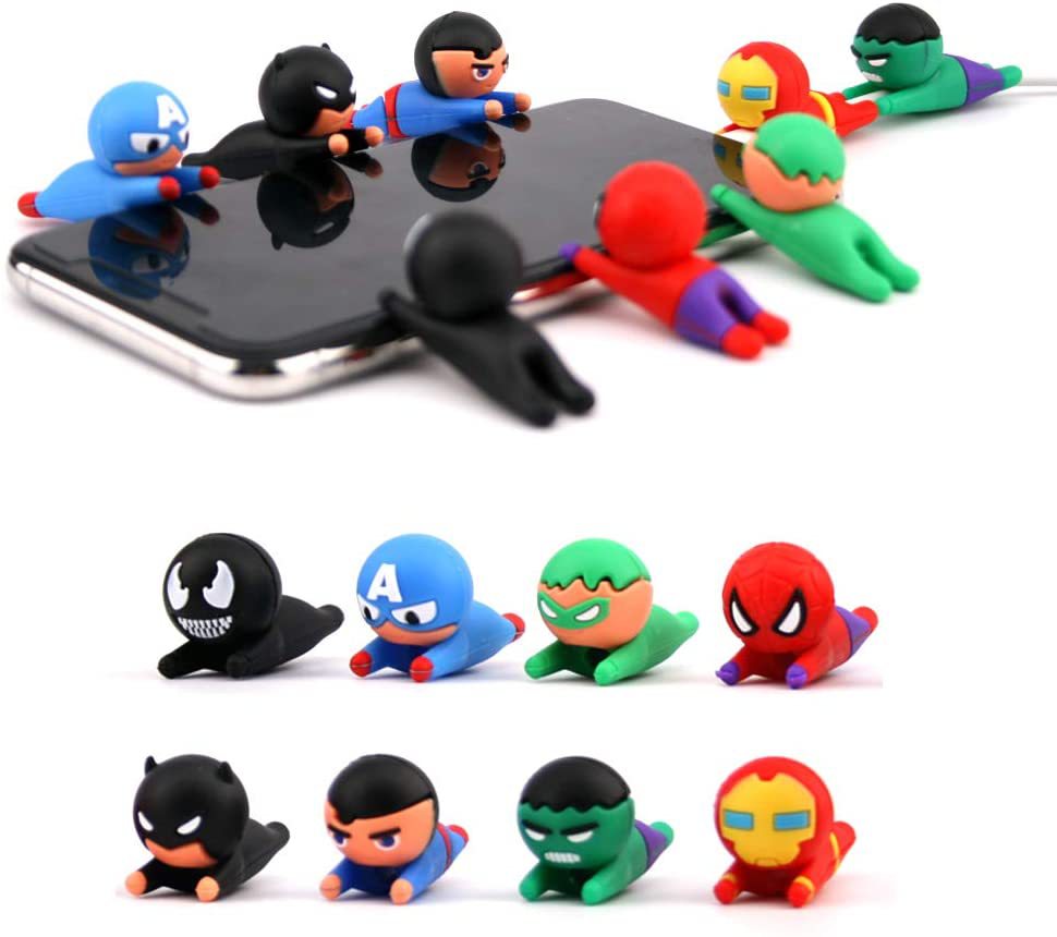 Cartoon USB Data Line Head Bit - مراجعة Xiaomi Kids Toys وسعره