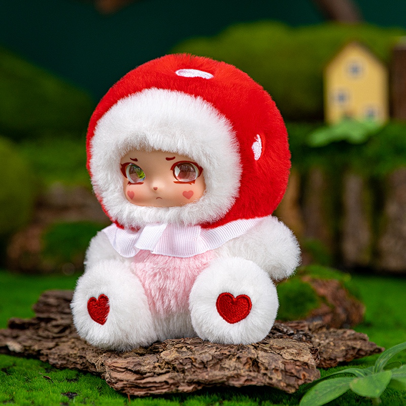 14cm Mushroom Girl Vinyl Plush - مراجعة Kids Toys Doll وسعره