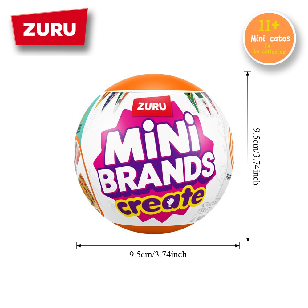 NEW 5 Surprise Ball ZURU Mini  - مراجعة Kids Toys Brands وسعره